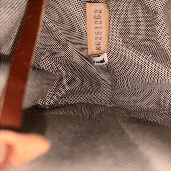 Dooney & Bourke
Denim Canvas Satchel Leather Trim  Double Pocket - Picture 10 of 11